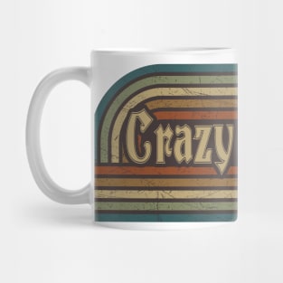 crazy town vintage stripes Mug